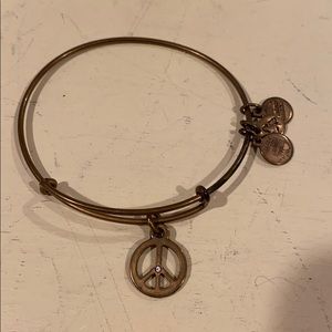 Peace Sign Alexa and Ani Bracelet